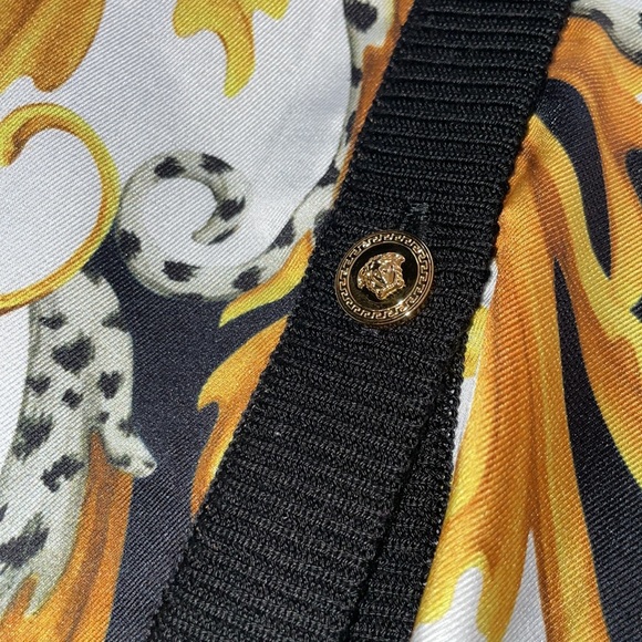 Versace cardigan silk knit 38 - Picture 4 of 7
